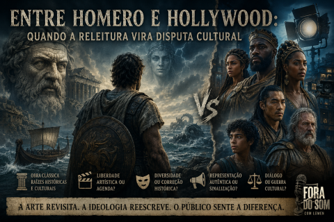 Entre Homero e Hollywood: quando a releitura vira disputa cultural
