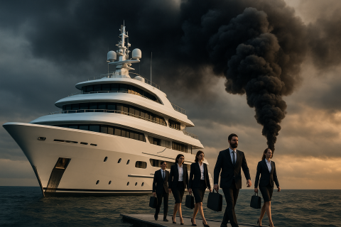 🌍 COP30: o Paradoxo Verde — quando o discurso climático navega em megaiates