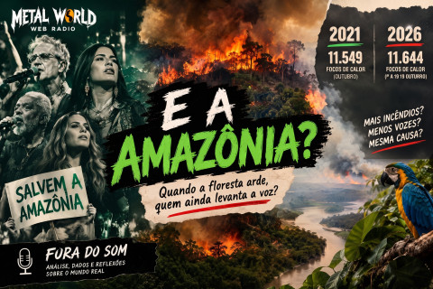 E A AMAZÔNIA?