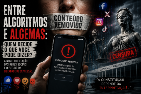 Entre Algoritmos e Algemas: Quem Decide o Que Você Pode Dizer?